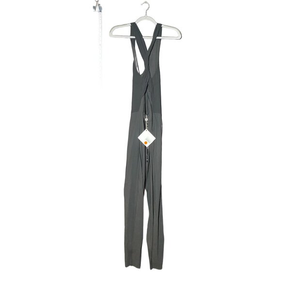 LIU •JO Black Womens Jumpsuit Size 12 NWT - Picture 2 of 2